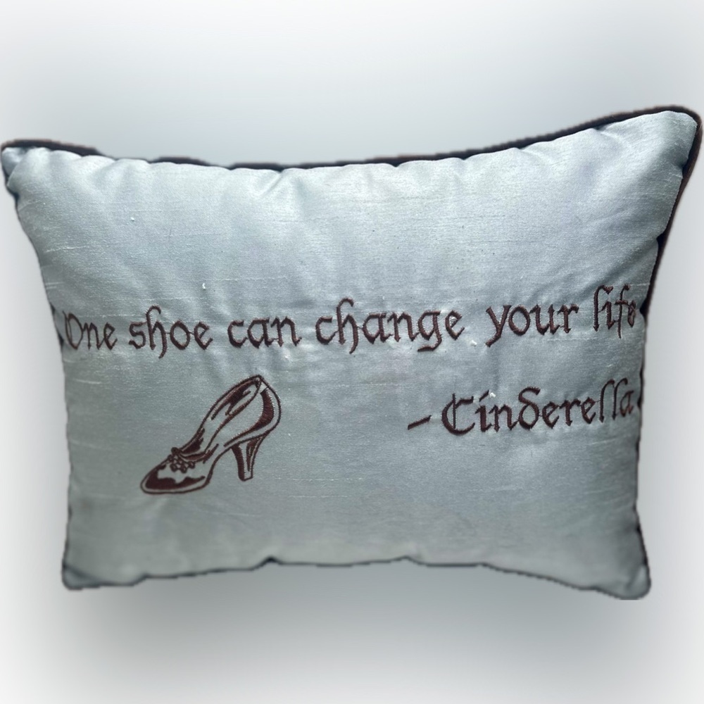 Adorablel Cinderellala Throw Pillow
“One Shoe Can Change Yourt Life”